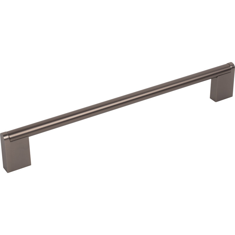 Princetonian Bar Pull, Ash Gray, 8 13/16" Center to Center