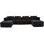 Canapé modulaire en U avec 8 coussins sans assemblage pour des espaces de vie polyvalents-574415947-599199053
