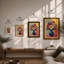 Gerbera in Bloom Botanical - Framed Print-843795305-843795311