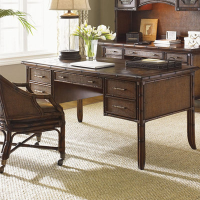 Southeast Asian retro style desk and chair set