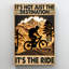 «Cycling Its The Ride» - 1 pièce rectangulaire «A Cycling Its The Ride»-1471906385