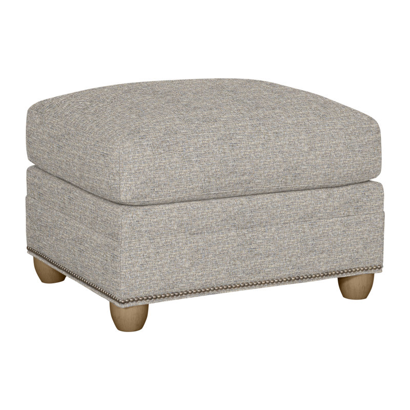 Fairgrove Upholstered Ottoman, Hampton, Impala Storm, Yes