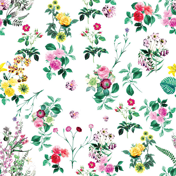 Carlisha Matte Peel & Stick Mural, 250 x 250cm