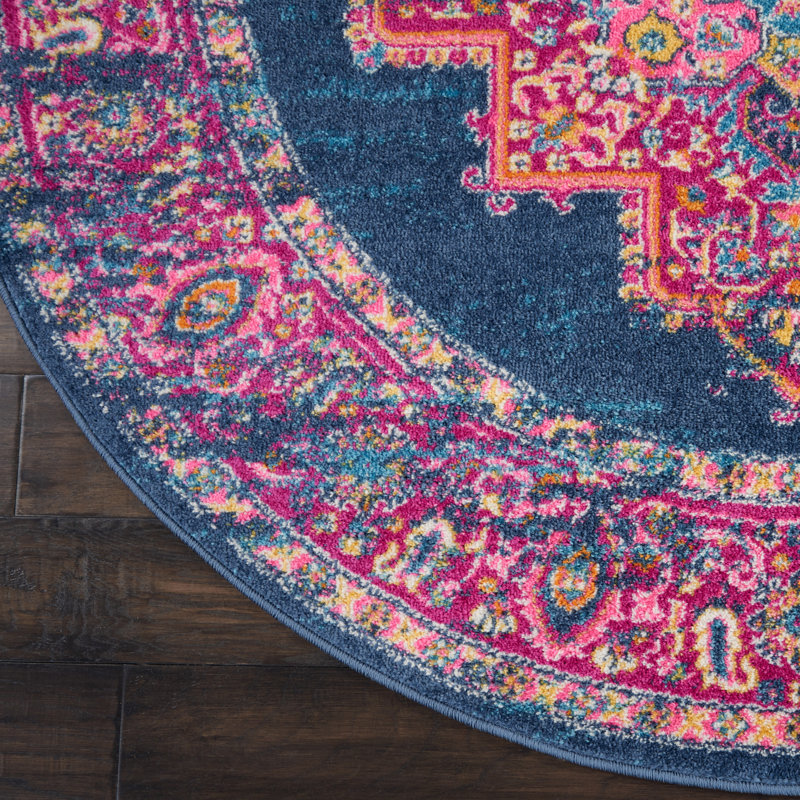 Oriental Indoor Rug, Round 8'
