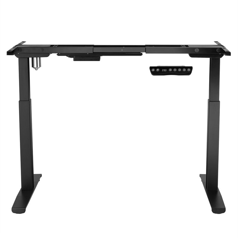 28.5'' H x 46'' W Desk Base, Black