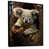 Black Floater Frameed Canvas
