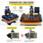 VEVOR Heat Press Machine 12 X 15 Inches Sublimation 5 In 1 360 Swing Away Digital-65268967