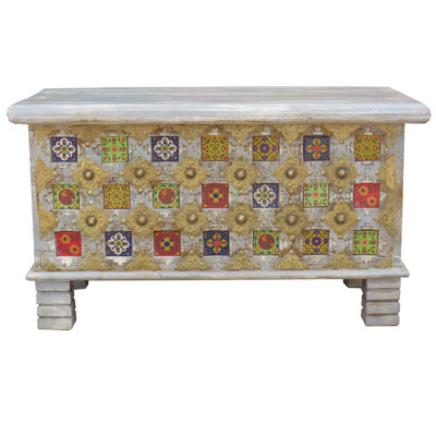 Hysham 1 Piece Solid Wood Blanket Chest