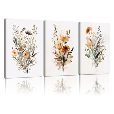 3 Piece Wrapped Canvas Print