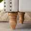 Banc de rangement à couvercle rabattable de 54 po pour chambre