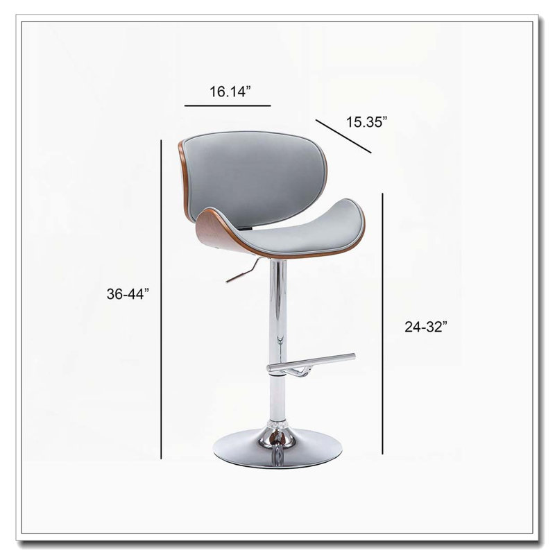 Tabouret de bar Modern, Gris