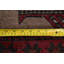 Tapis de zone en laine beige/rouge 3 pi 5 po x 6 pi 4 po noué la à la main one-of-kind-balouch Wescosville