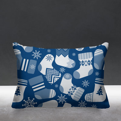 Outdoor Reversible Throw Pillow