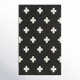 Cavan Geometric Handmade Tufted Wool Black Area Rug