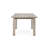 Egremt Extendable Solid Reclaimed Wood Dining Table-1382880431