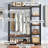 Anae 47.24'' Industrial Pipe Clothing Rack