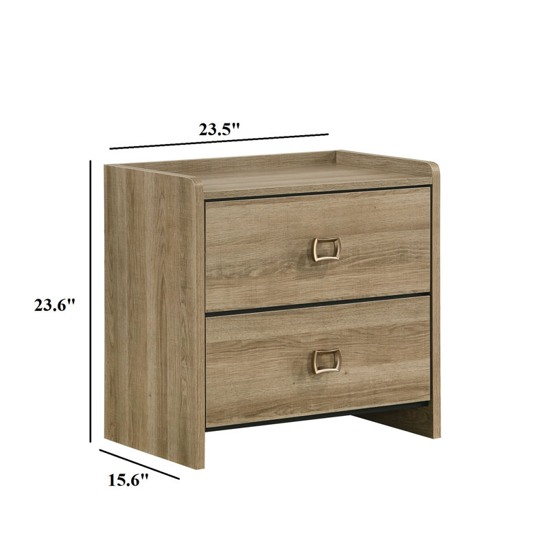 Mobilier de chambre à coucher 1pc, Chêne