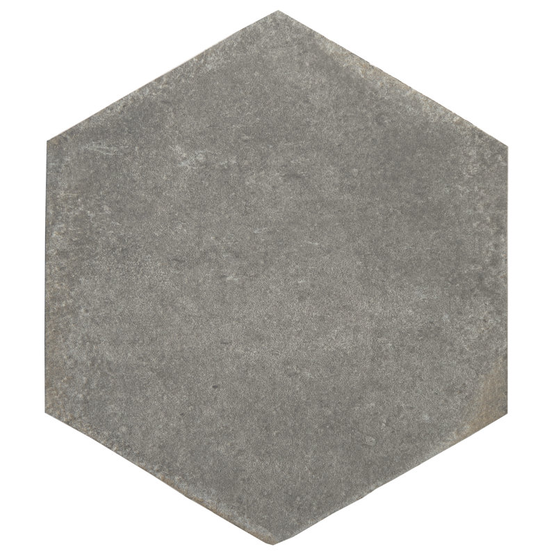 D'Anticatto Hex Notte 11" x 13" Porcelain Mosaic Tile