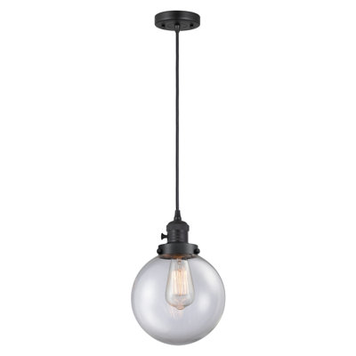 Luminaire suspendu sphère 1 lumière Lorri