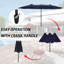 Parasol de marché 15 pi Helzer-566310982