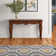 Archaimbaud Transitional 54"L Rectangular Sofa Table in Cherry