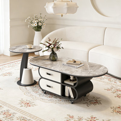 Table basse avec rangement
