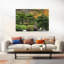 Trees And Bushes In Autumn In Japanese Garden Portland Oregon USA by Dan Merkel - Wrapped Canvas Print-865268590