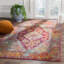 Tapis bleu clair / fuchsia Myia-20658198