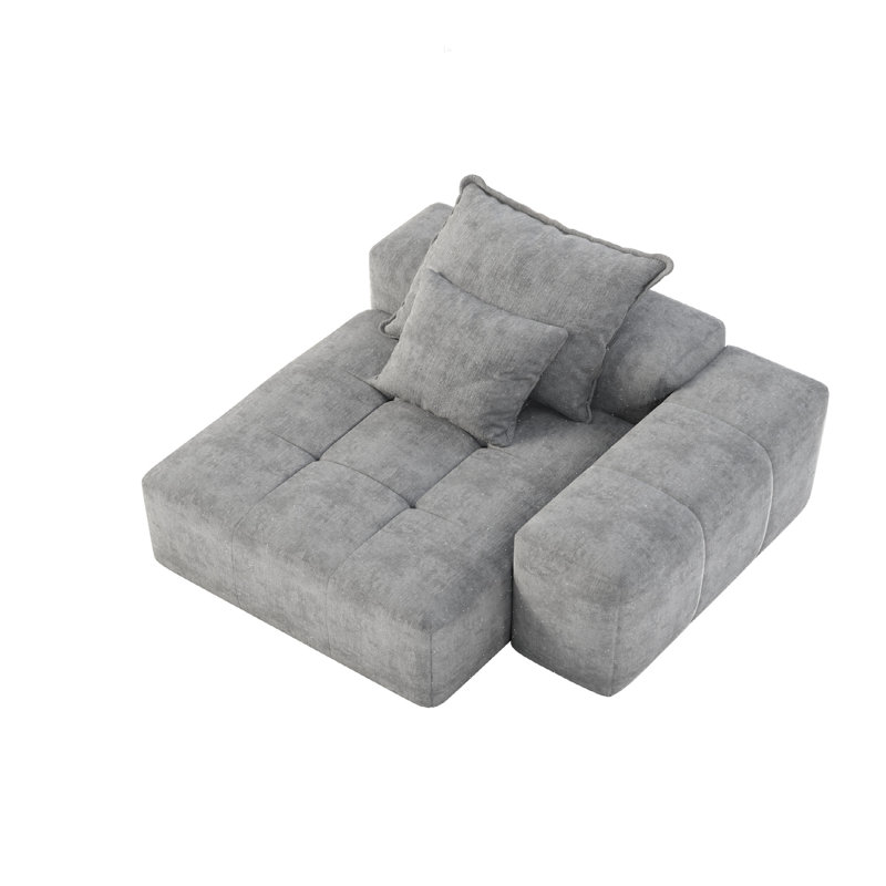 Canapé modulaire surdimensionné Modern, Grey