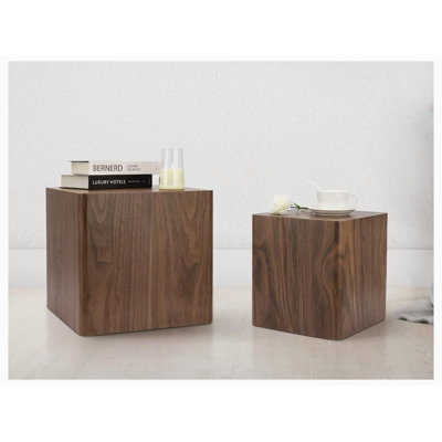 Wetzler Faux Wood Nesting Side Tables