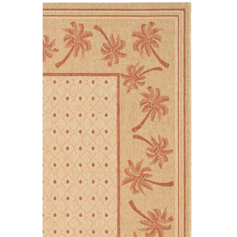 Tapis oriental d'intérieur / extérieur Lueck Performance, Rectangle 5 pi 3 po x 7 pi 7 po
