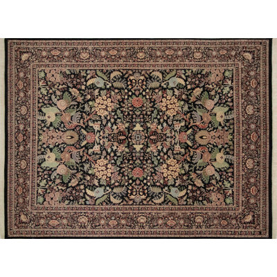 Massimo One-of-a-Kind 9'2" X 12'2" New Age Wool Area Rug in Black