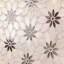 Carreau de mosaïque floral en marbre poli Linden 12,4 po x 14,13 po (1,21 pi²/pièce)-51028916