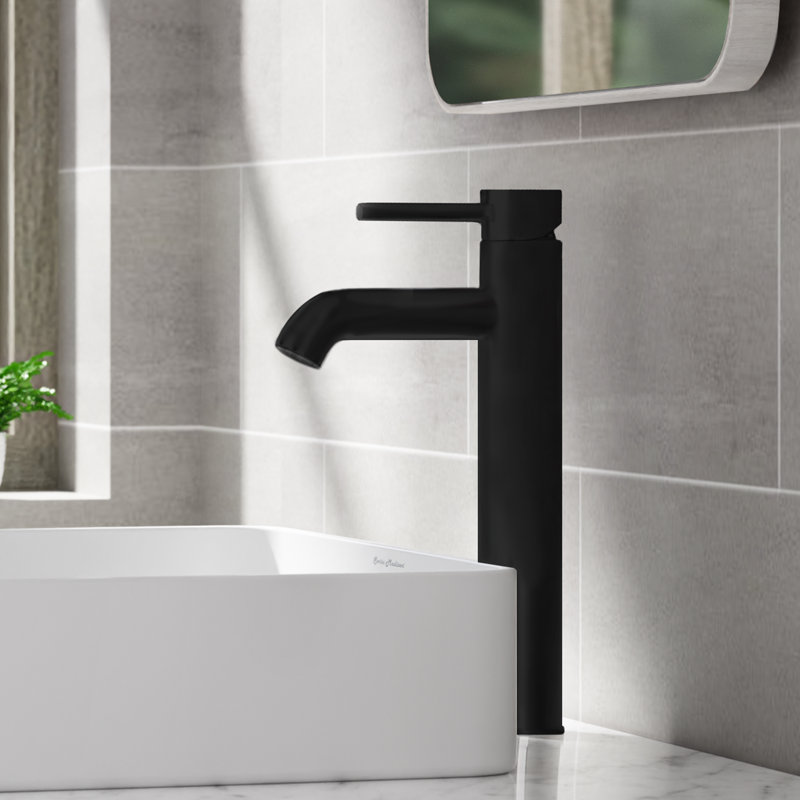 Robinet de salle de bain Ivy, Noir mat