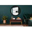 Huldar Glass Flat Wall Mirror