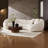 126" Upholstered Curved Sofa-169081975
