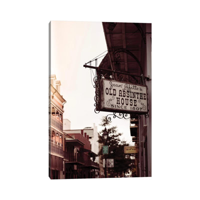 «Vintage New Orleans II» par Ann Hudec, reproduction de photo sur toile tendue