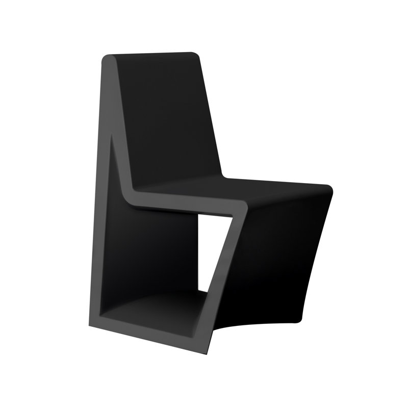 Rest Patio Dining Chair, Black