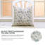 Housse de coussin en lin Fabcline Viscous Lin, Soft Boho Farmhouse Decor (Saraswati, rouille) 16 po x 16 po-105986666-105986664-105986657
