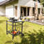 VEVOR Bar Cart with Metal Outer Material