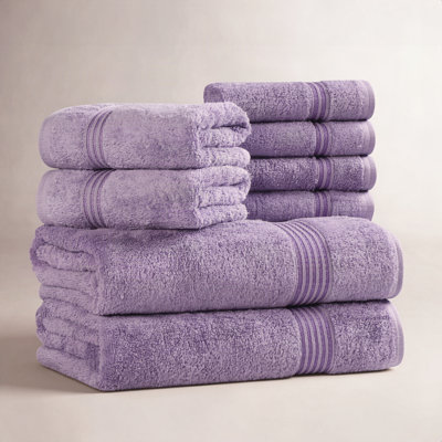 Alexia 8-Piece Egyptian Cotton Towel Set