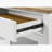 Brown and White 2-door Dining Sideboard