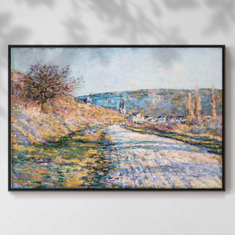 Monet, H 25 po x l 37 po x P 2 po, Noir