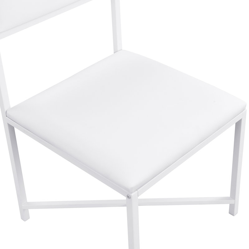 Ensemble de table de salle à manger extensible de 63 pouces Modern Modern