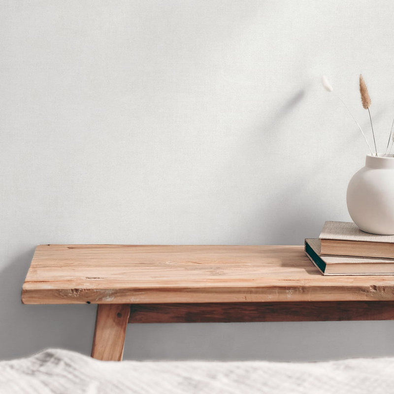 Hygge Home Collection Plaster Effect Wallpaper Roll, Off-White