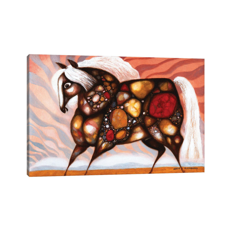 Horse Julie 1 Piece Wrapped Canvas Wall Art, 66.04cm H x 101.6cm W x 1.905cm D