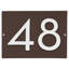 Floating 1-Line Wall Address Plaque-1652286404-1652292742-1652290165