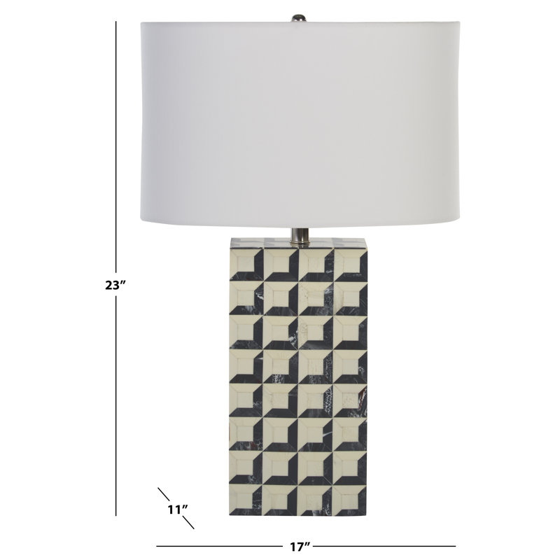 Benicia 23" Resin Table Lamp