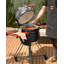 Beliani KAMADO 111cm W Kamado Charcoal Grill-118107644