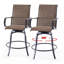 Ensemble de 2 tabourets de bar pivotants
